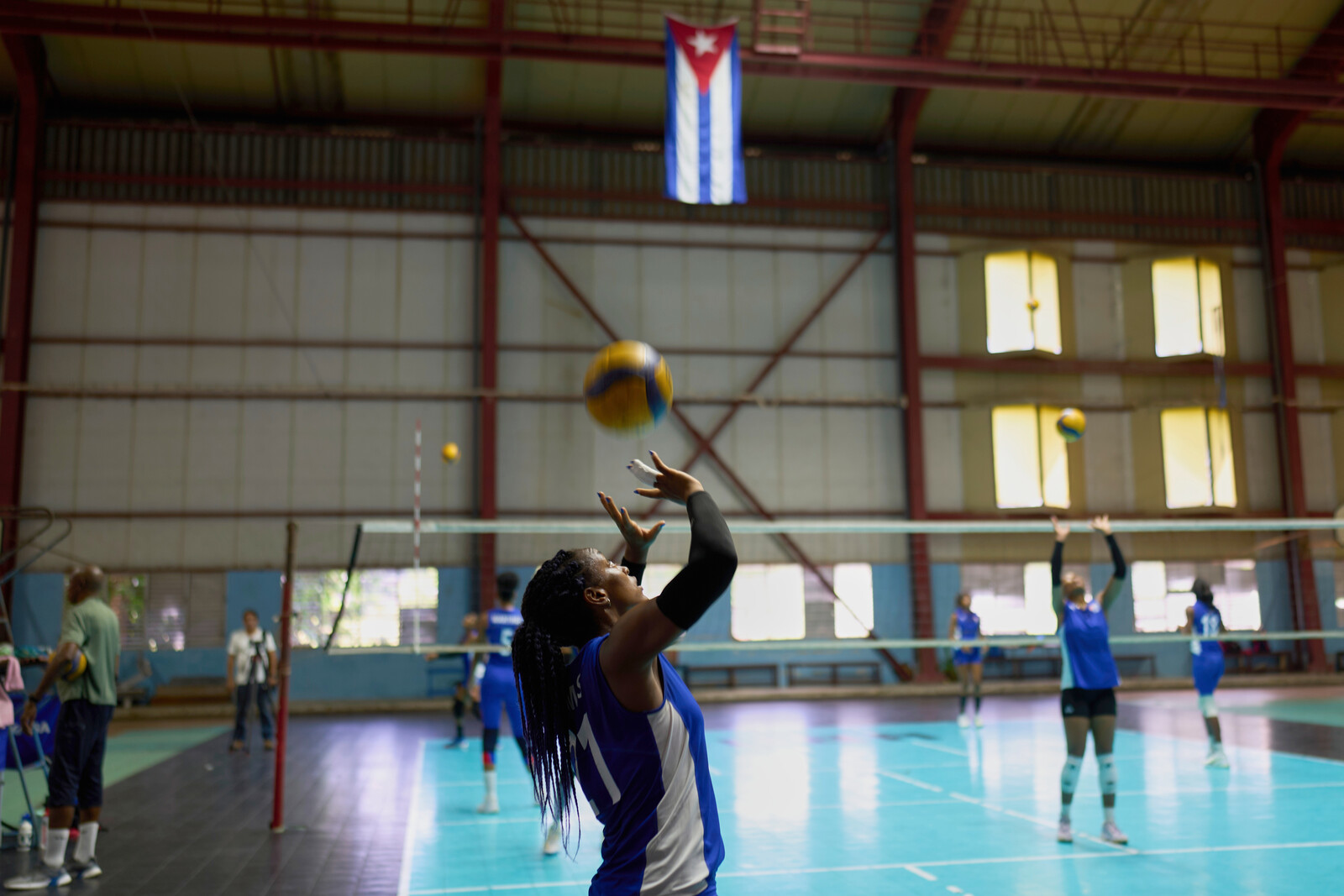 Cuba's Volleyball Team Denied US