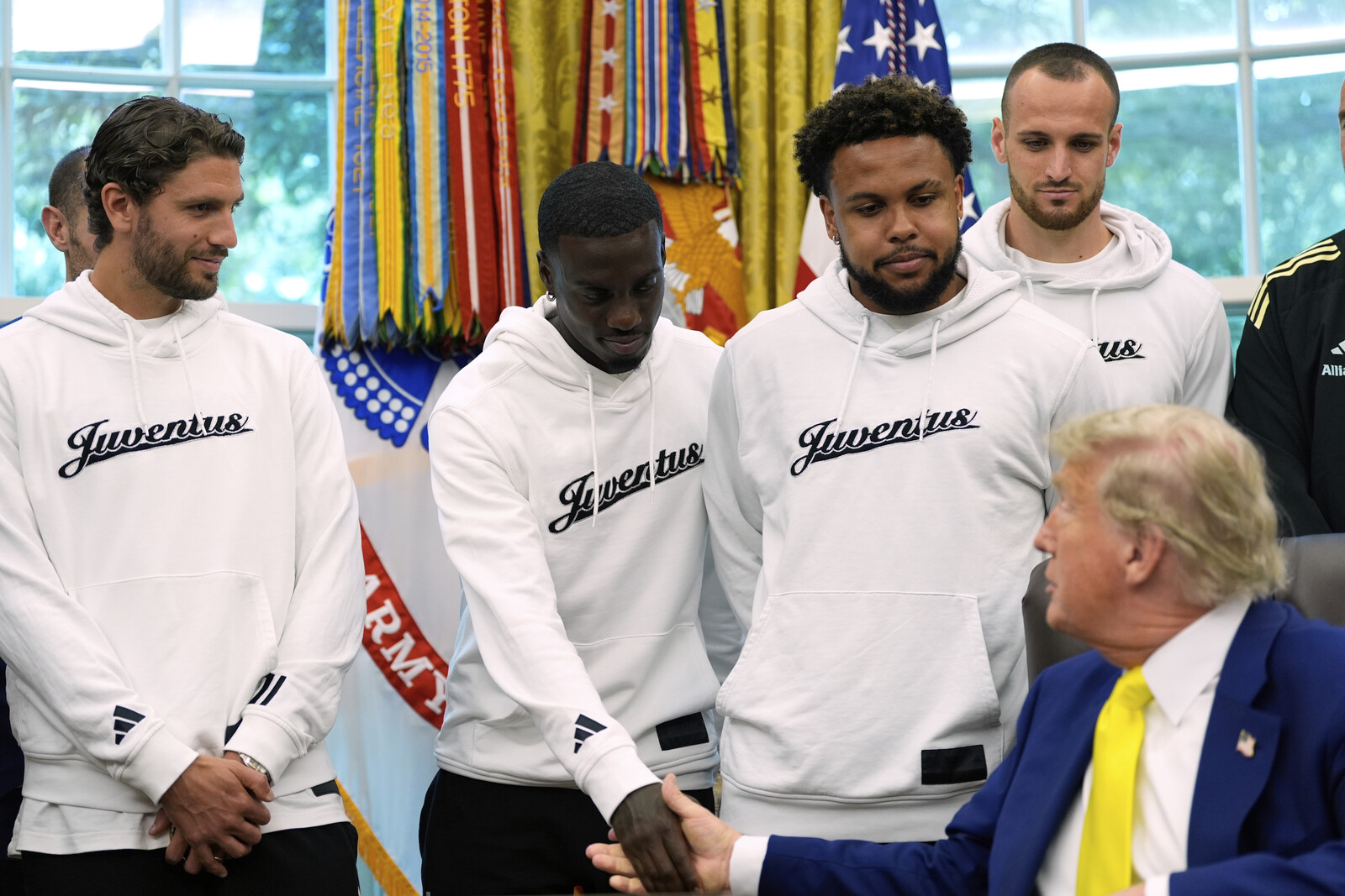 Trump Questions Juventus on Women in Men's Teams
