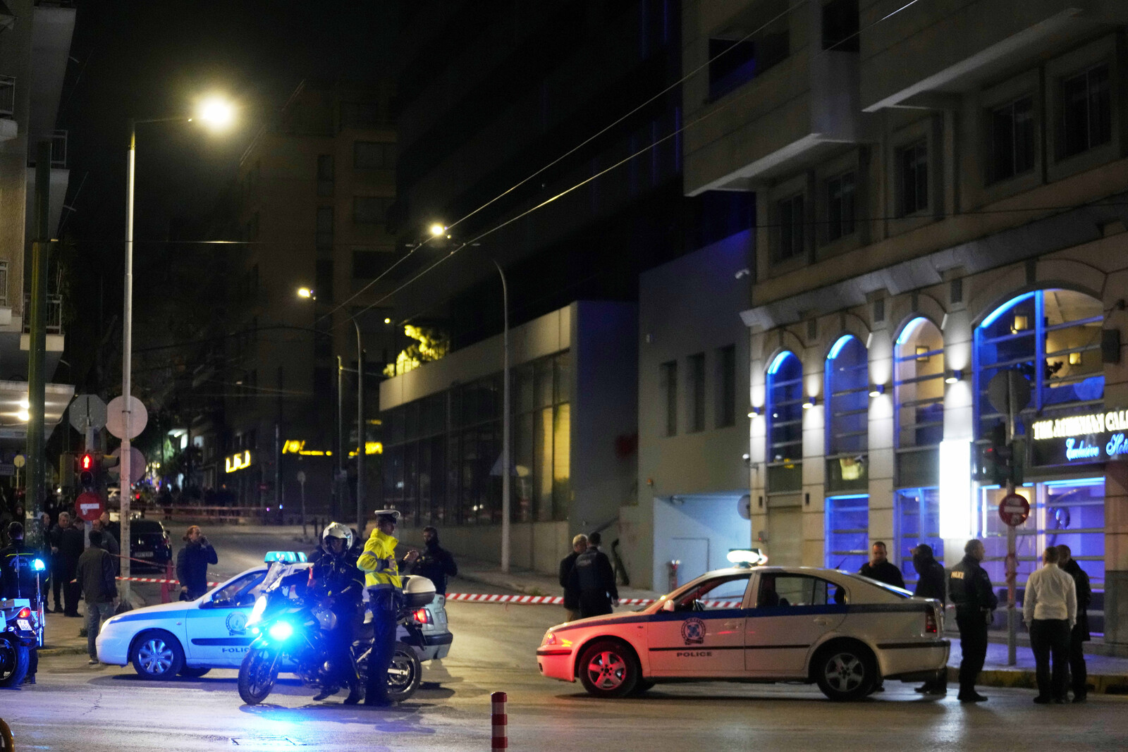 Explosion outside train company in