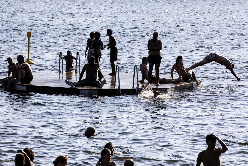 Pesticides and chemicals in Swedish bathing water