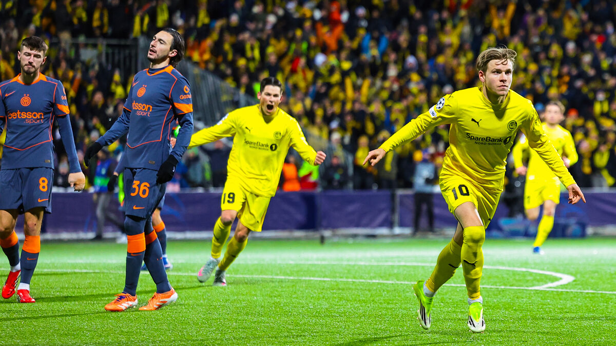 Bodø/Glimt roared again, beating Inter 3-1