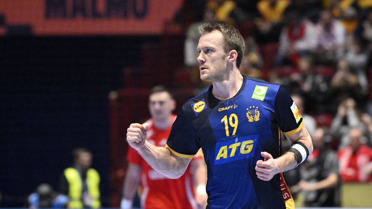 Felix Claar named Swedish Handball