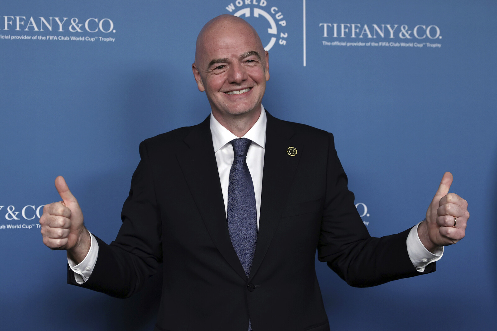 Fifa chief proud - mentioned in Trump's speech