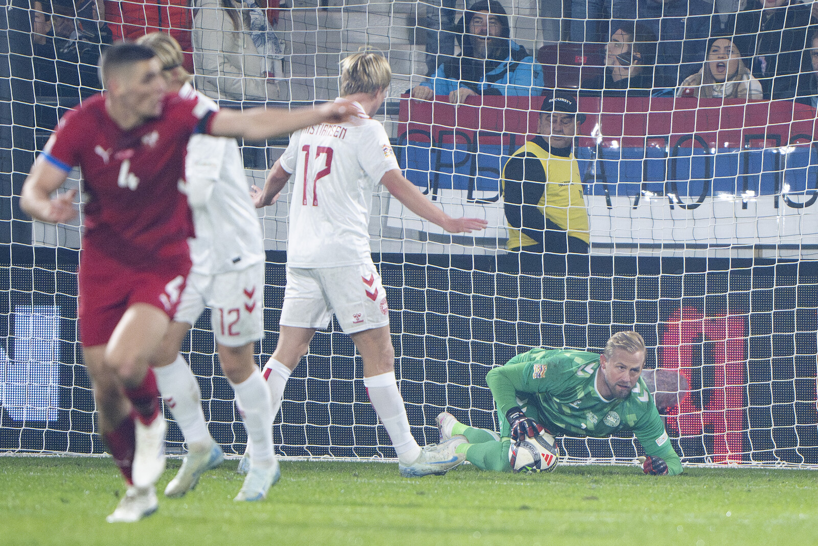 Denmark qualifies for playoffs in A-division