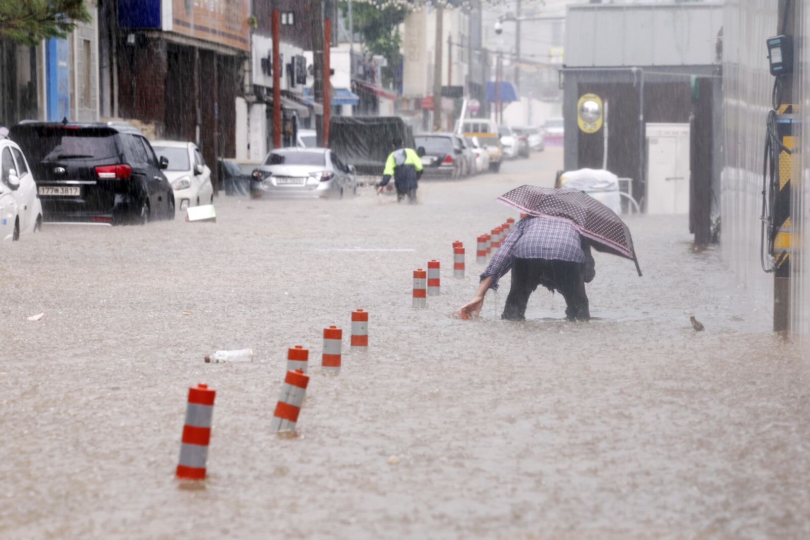 Record Rainfall in South Korea