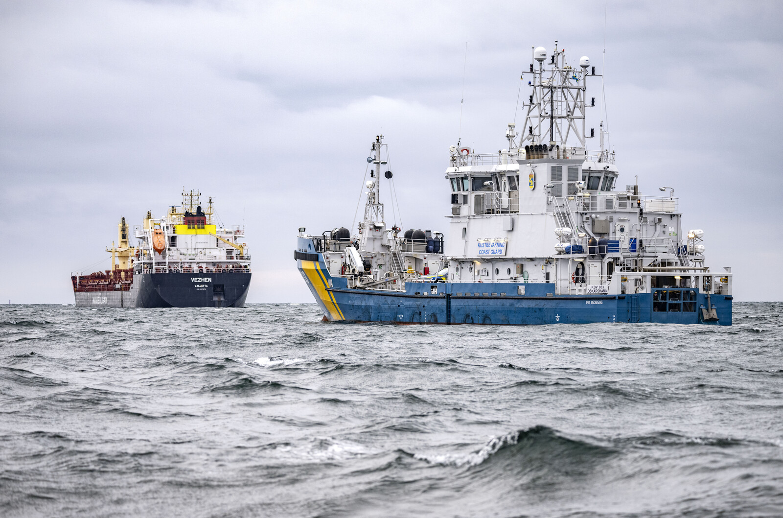 The Task Force Struck Against the Seized Vessel