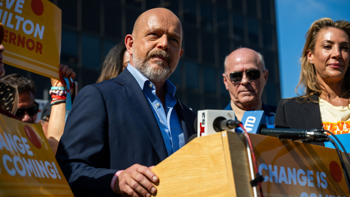 Republican Steve Hilton advances to