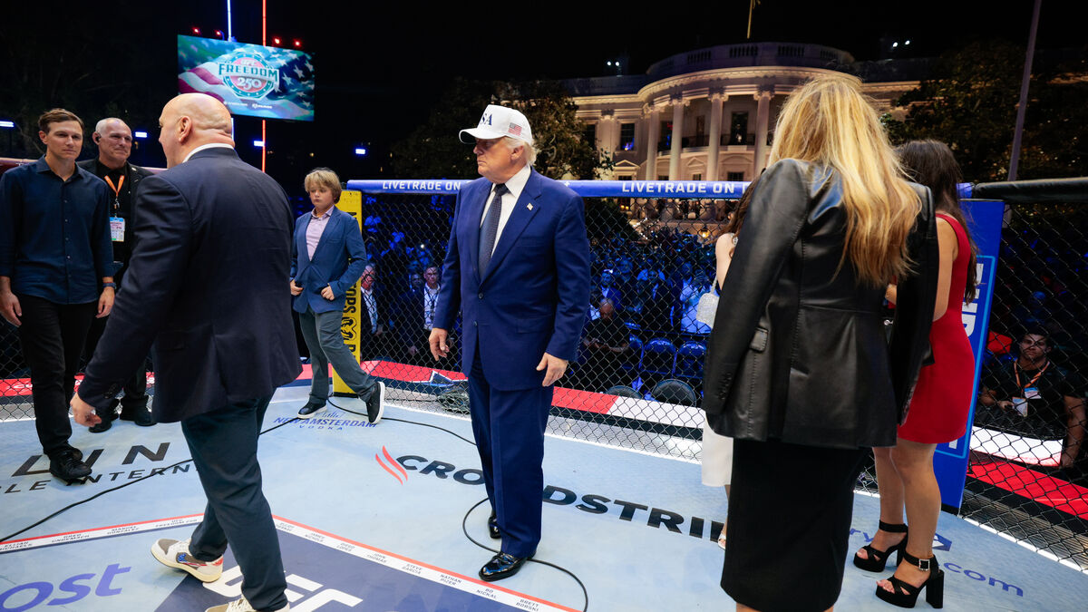 Zlatan missed Sweden's World Cup debut, attended UFC gala with Trump