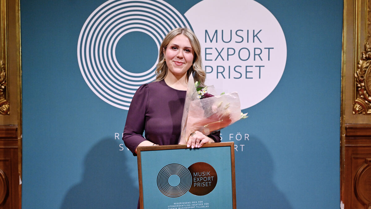 Government music export award goes to surprised opera singer Christina Nilsson