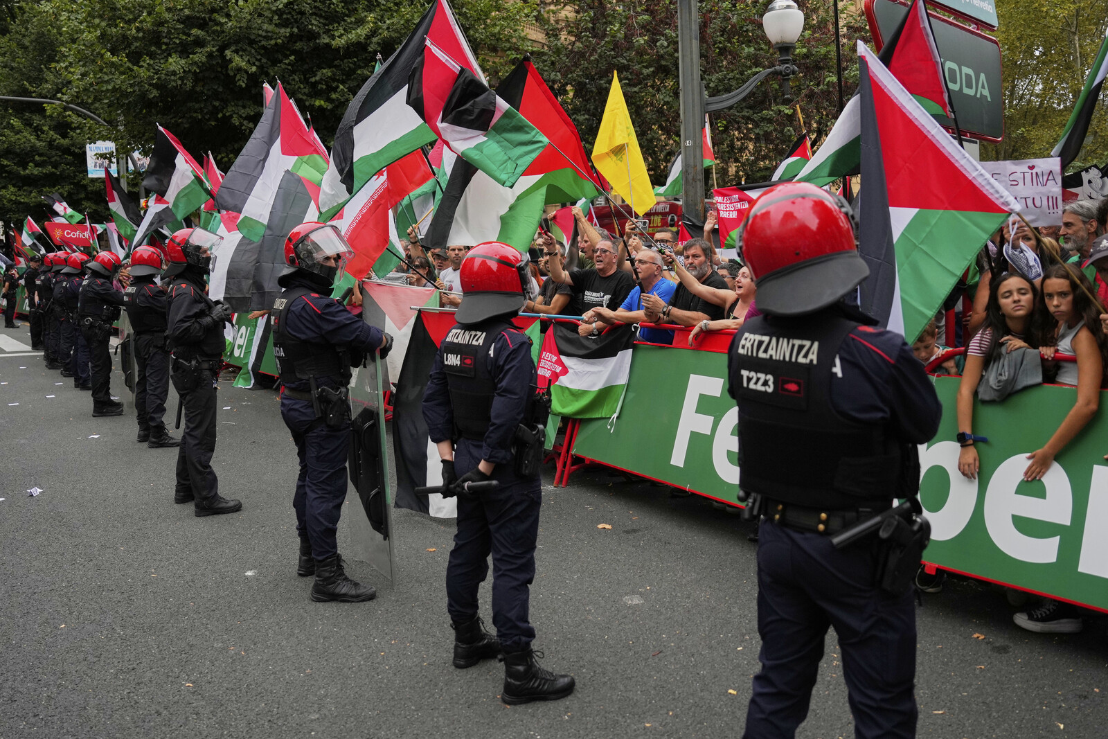 Pro-Palestinian Protests Halt Tour of