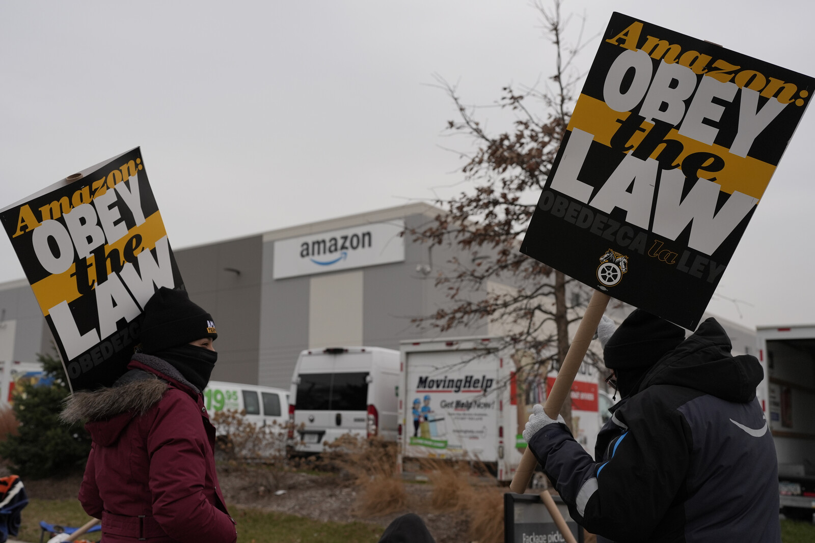 Amazon workers go on strike just in time for Christmas