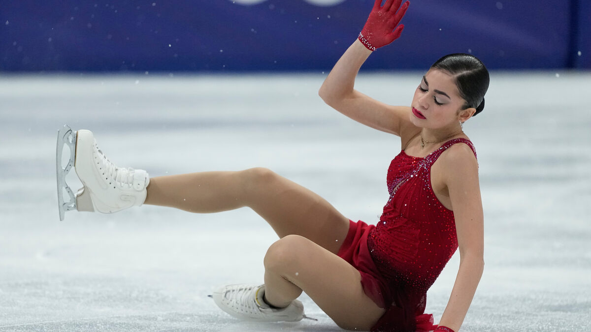 Figure skaters from Russia and