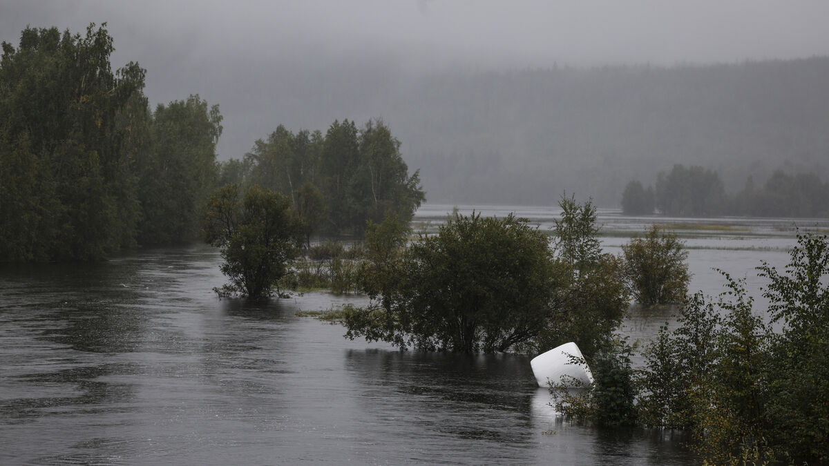SMHI extends flood warnings in Norrbotten until Sunday