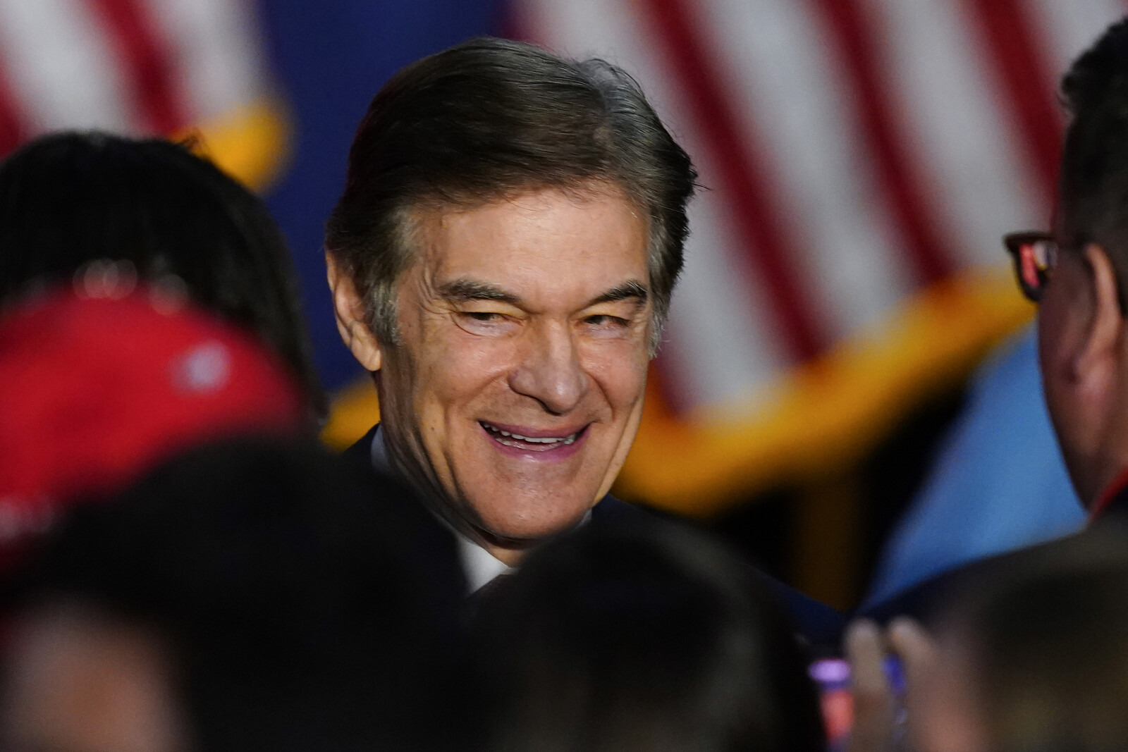 Dr. Oz takes a seat