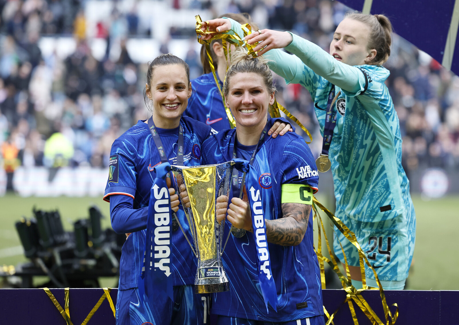 Took the first title – gets to celebrate until 9 pm