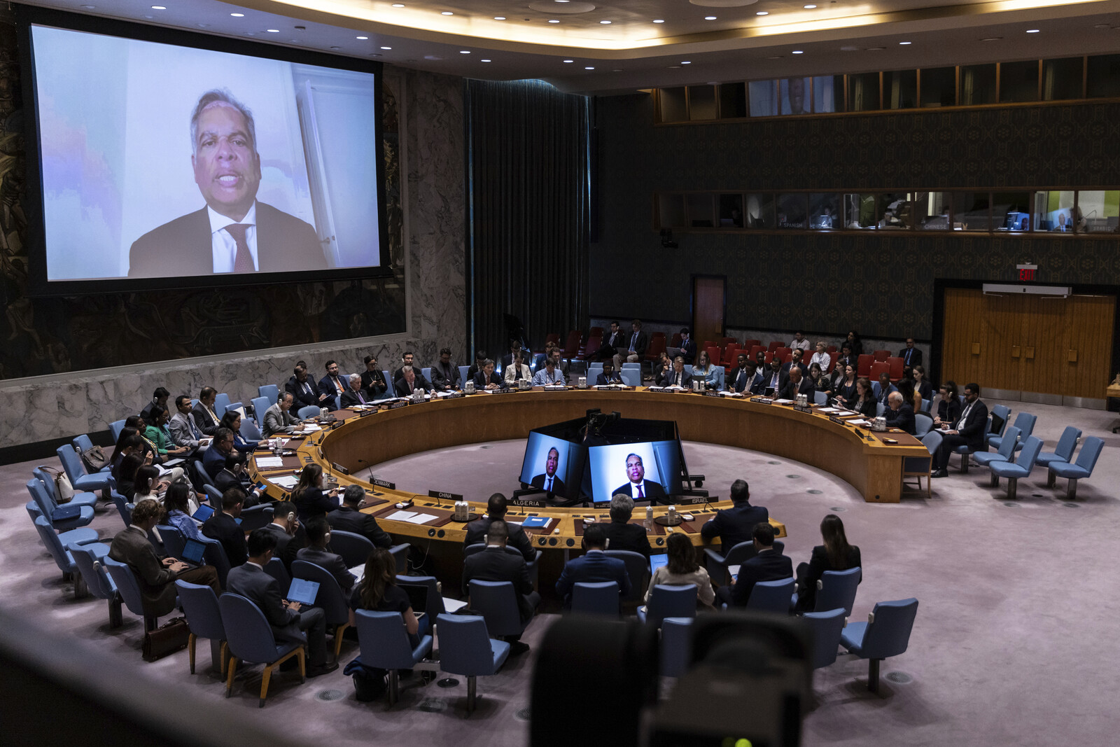 UN Security Council Meets in