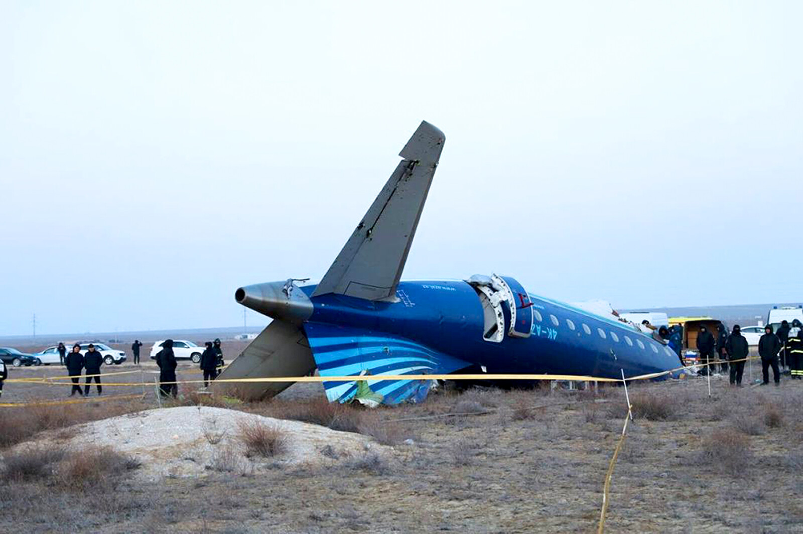 Airline: Crash due to external factors