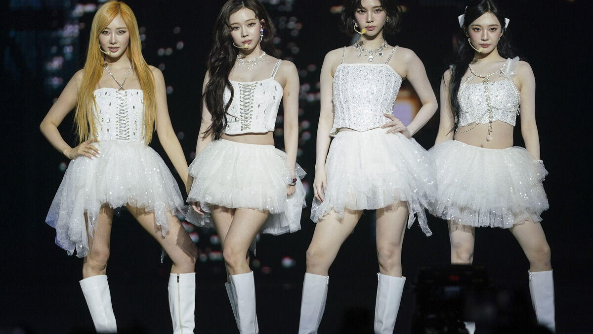 K-pop group Aespa plays its first gig in Sweden