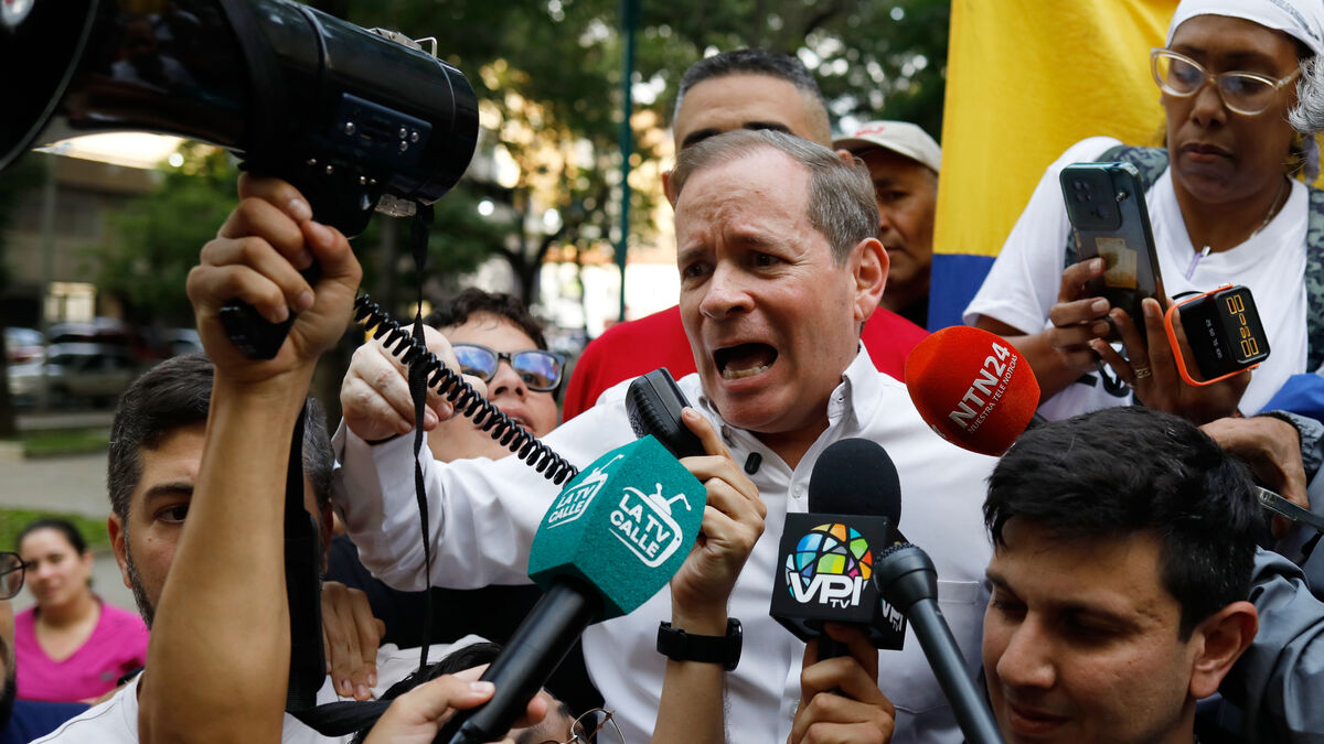 Venezuelan opposition politician Juan Pablo