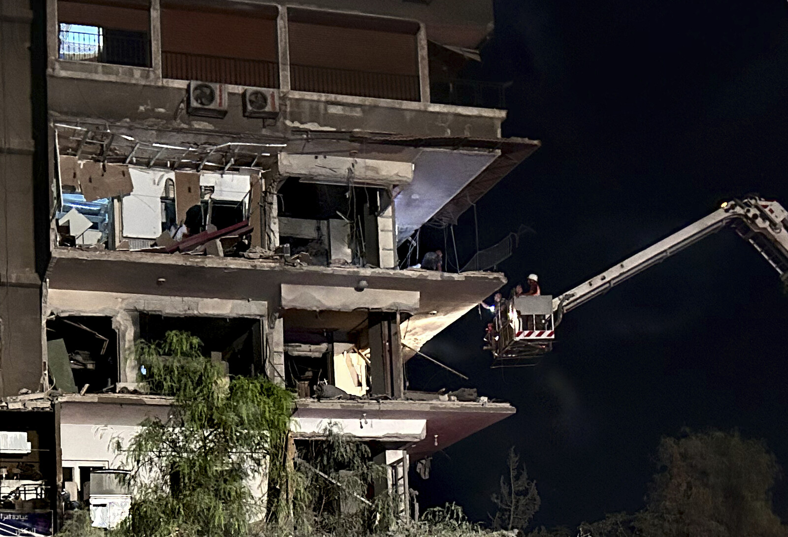 Israeli attack on residential building in Syria