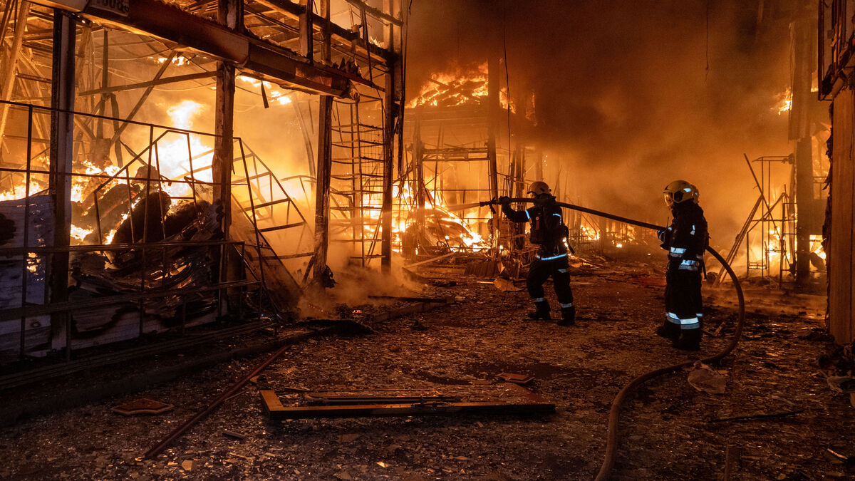 Russian Missiles Strike Kharkiv and
