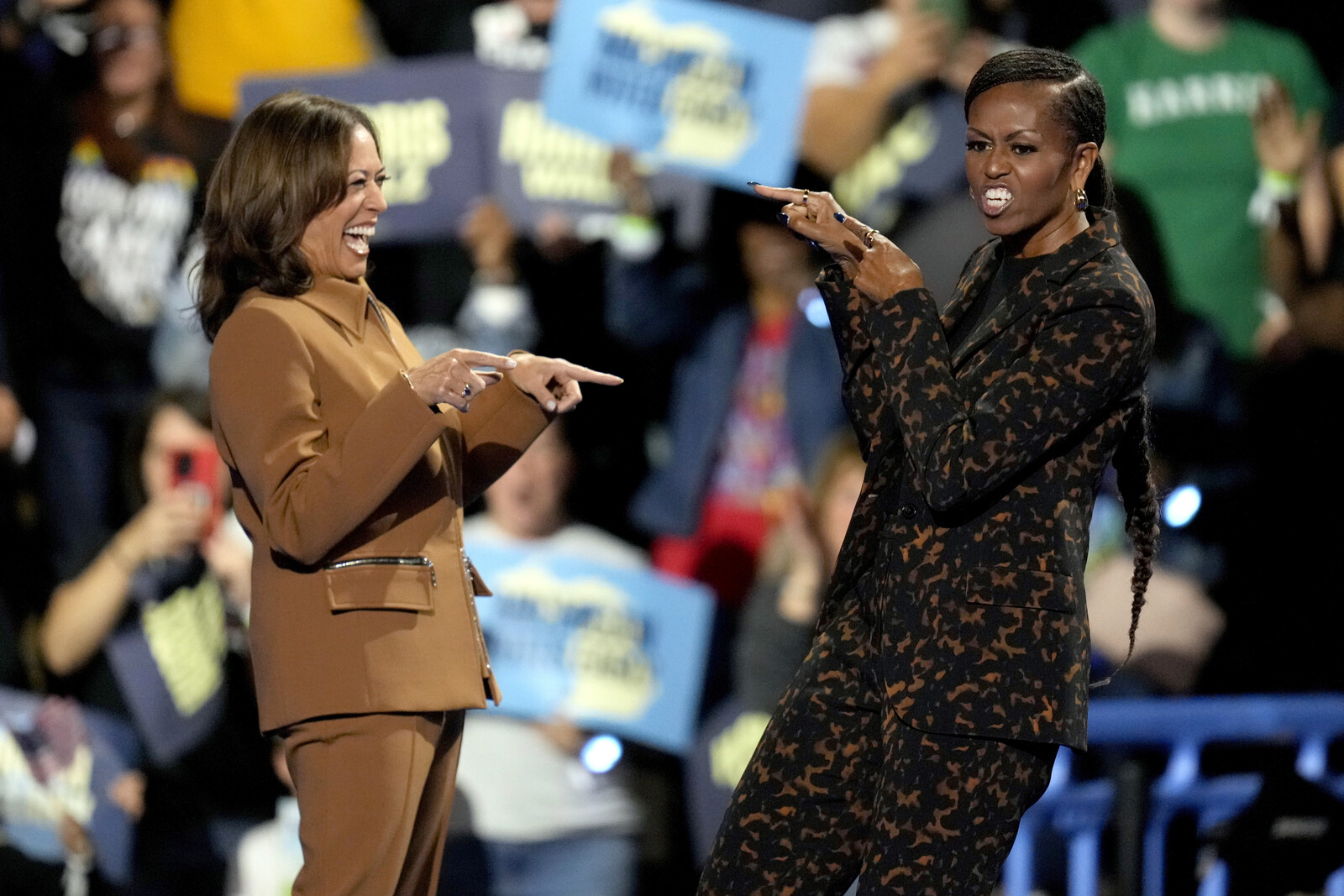 Michelle Obama Enters the Election Battle