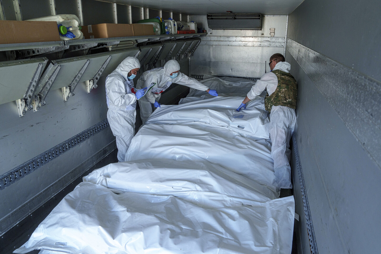 Over 500 soldiers' bodies back