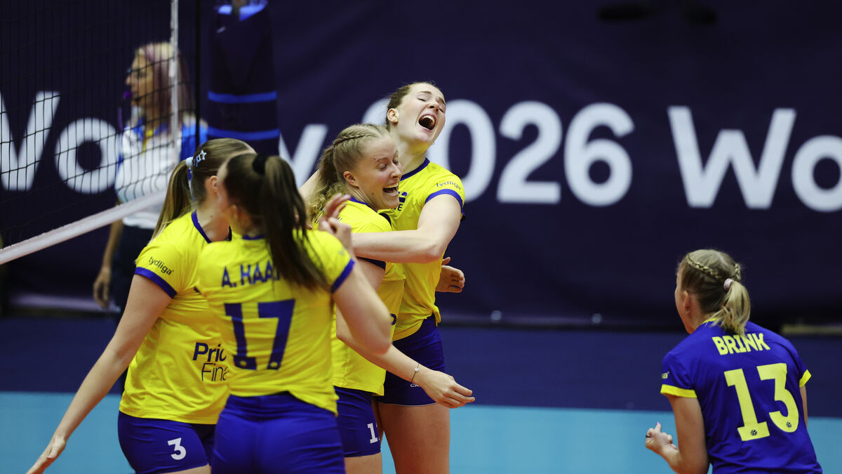 Sweden reach European Volleyball Championship quarter-finals after win over Czech Republic