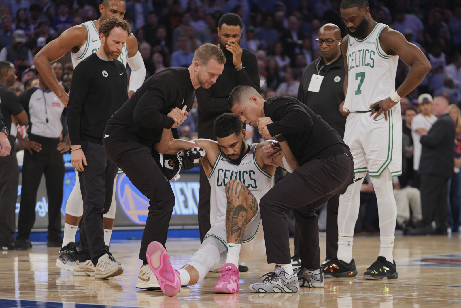 Boston Celtics Face Quarterfinal Elimination as Tatum Injured