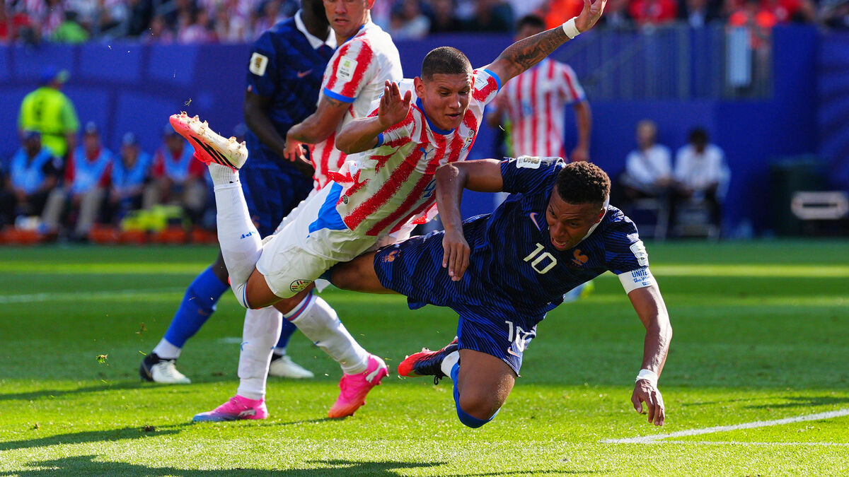 Mbappé fires France into World Cup quarter-finals after tense win over Paraguay