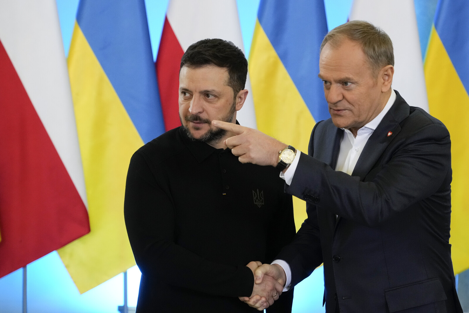 Zelensky in Poland – gets support on the way to the EU