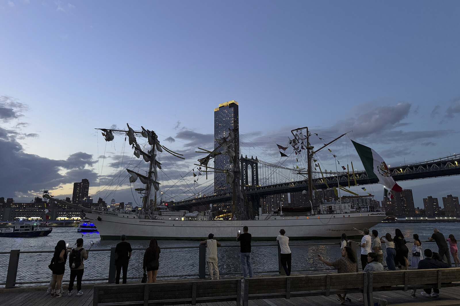 Mexican Navy Ship Collides with