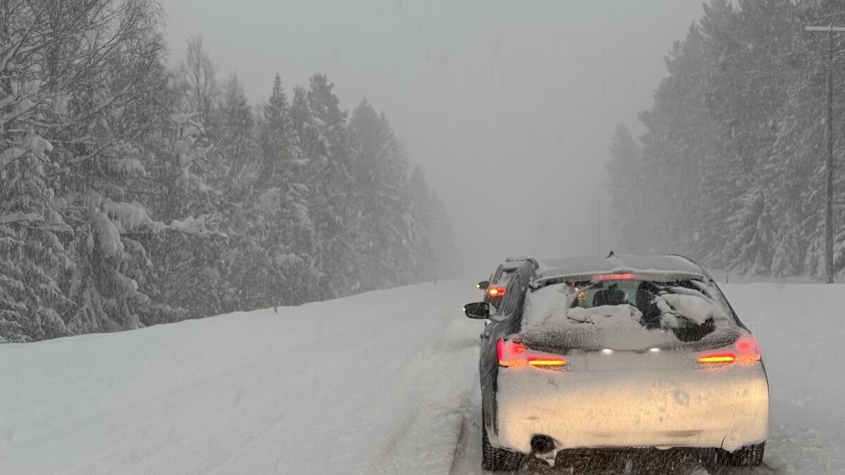 Several accidents in the snowstorm
