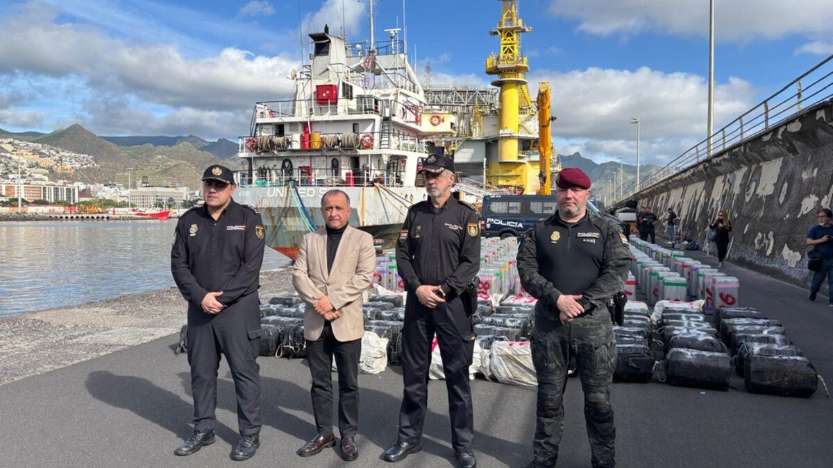 Record seizure near Canary Islands: