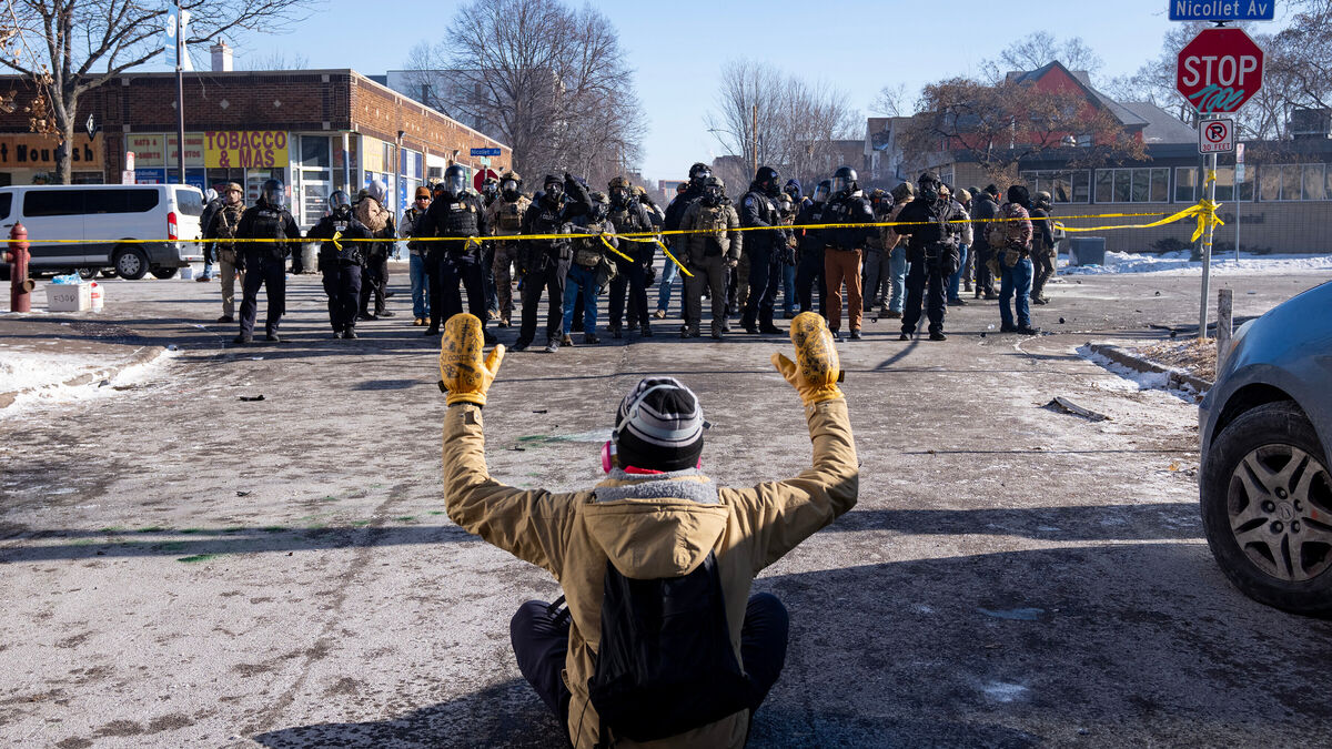Protester in Minneapolis says we feel invaded after ICE shooting