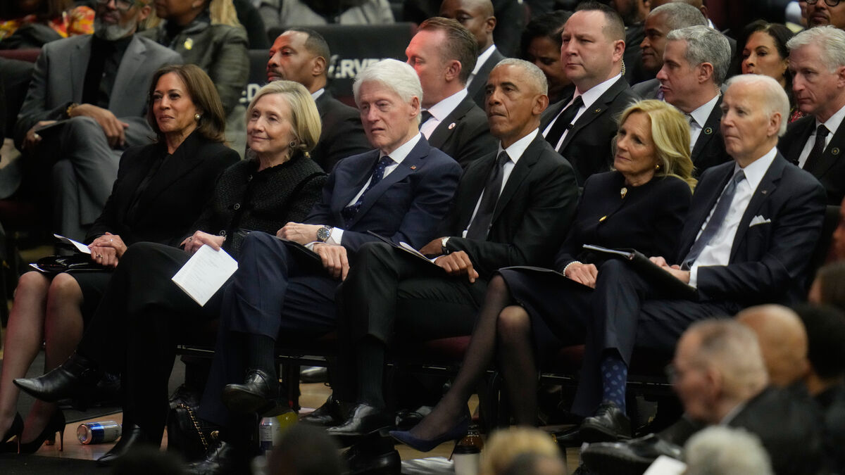 Three US presidents attend Jesse