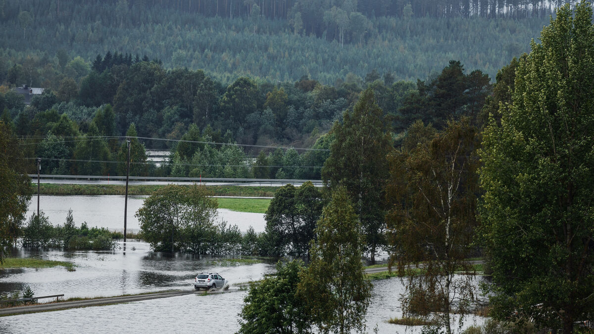 SMHI warns of heavy rain and thunderstorms across parts of Norrland