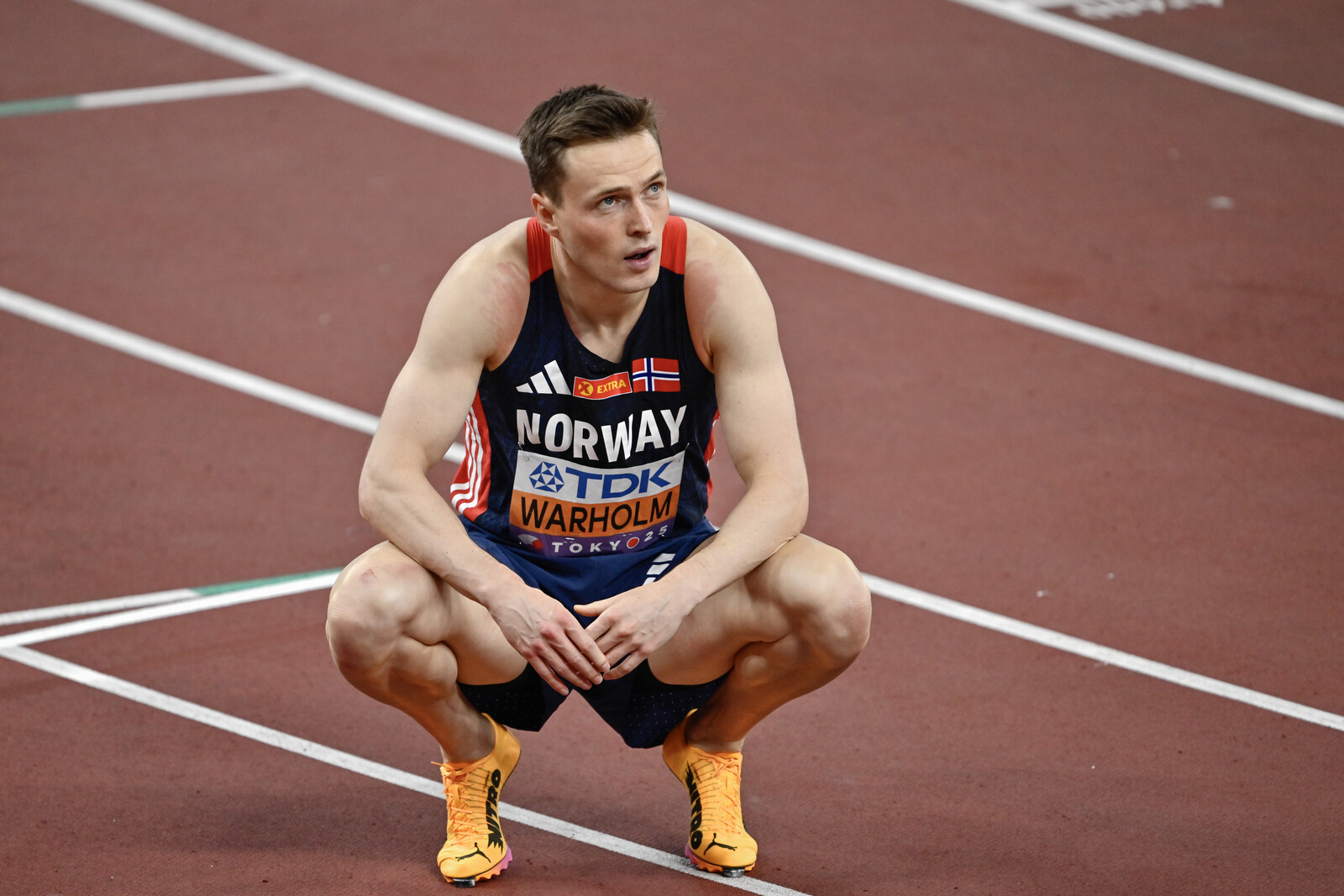 Warholm Misses Medal as Benjamin Wins Chaotic 400m Hurdles Final
