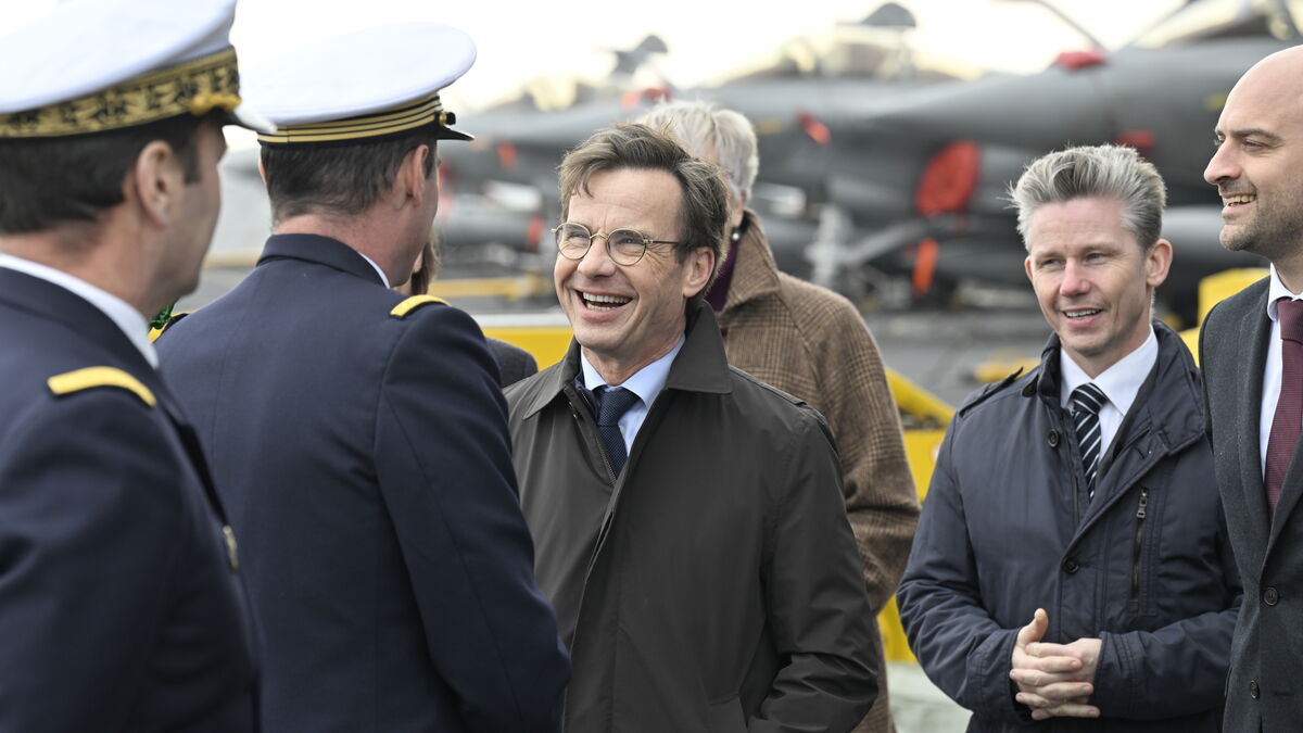 Kristersson: French nuclear weapons on Swedish soil not relevant