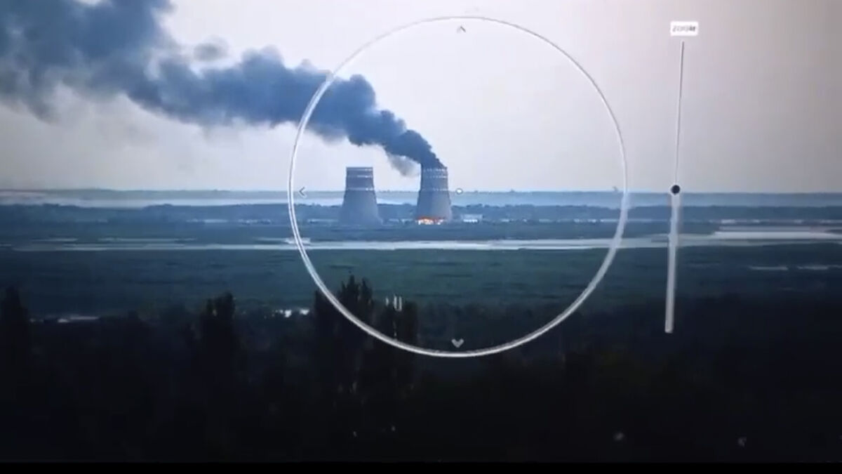 No electricity at Zaporizhia nuclear power plant after attack, IAEA says