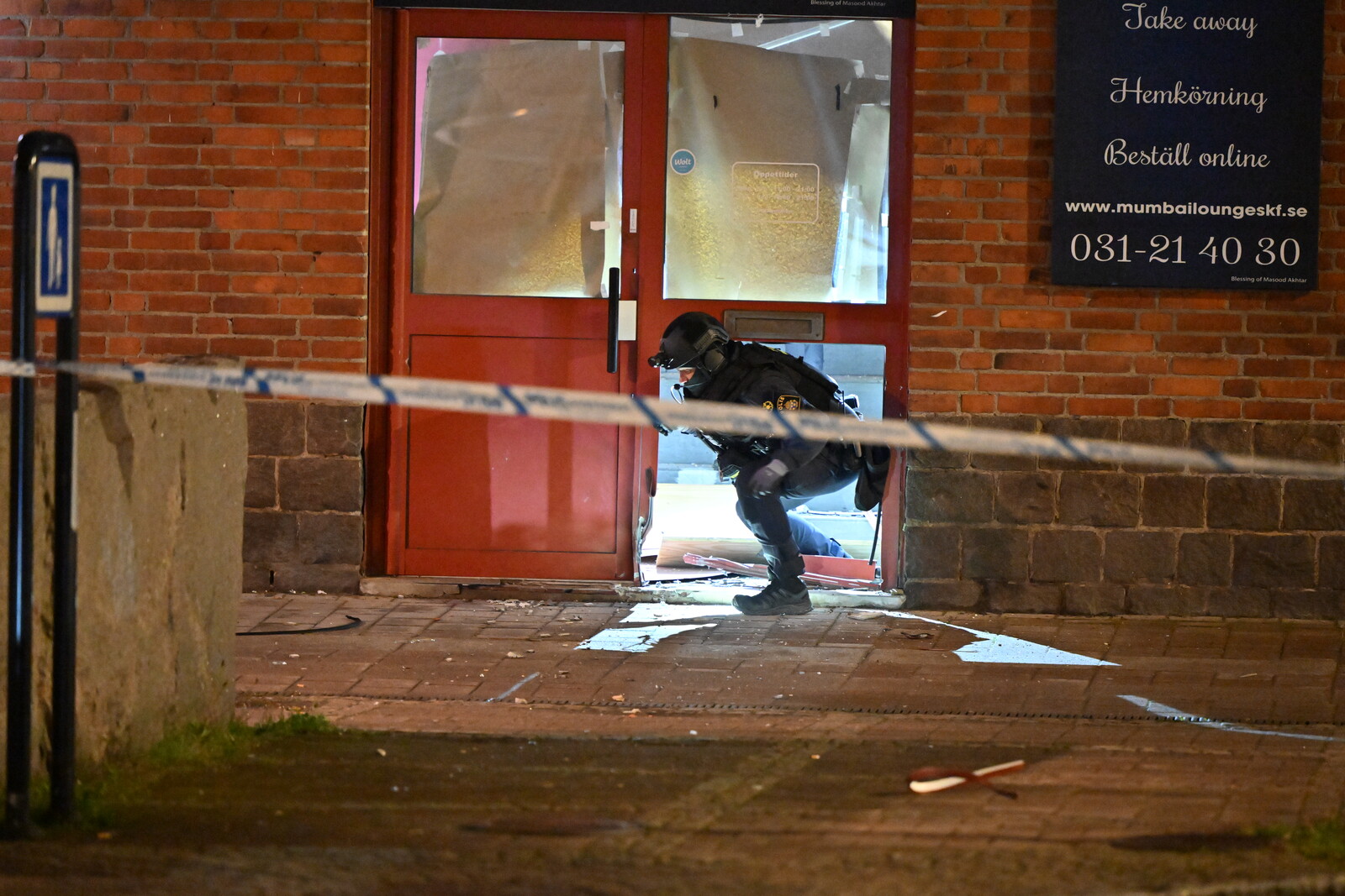 Explosion Damages Gothenburg Apartment Building Facade