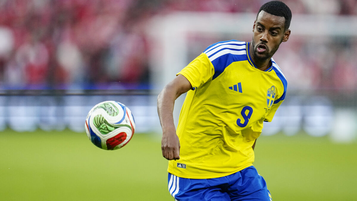 Alexander Isak is the light in the Swedish darkness