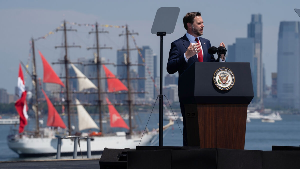 JD Vance blasts critics during Independence Day celebration in New York Harbor