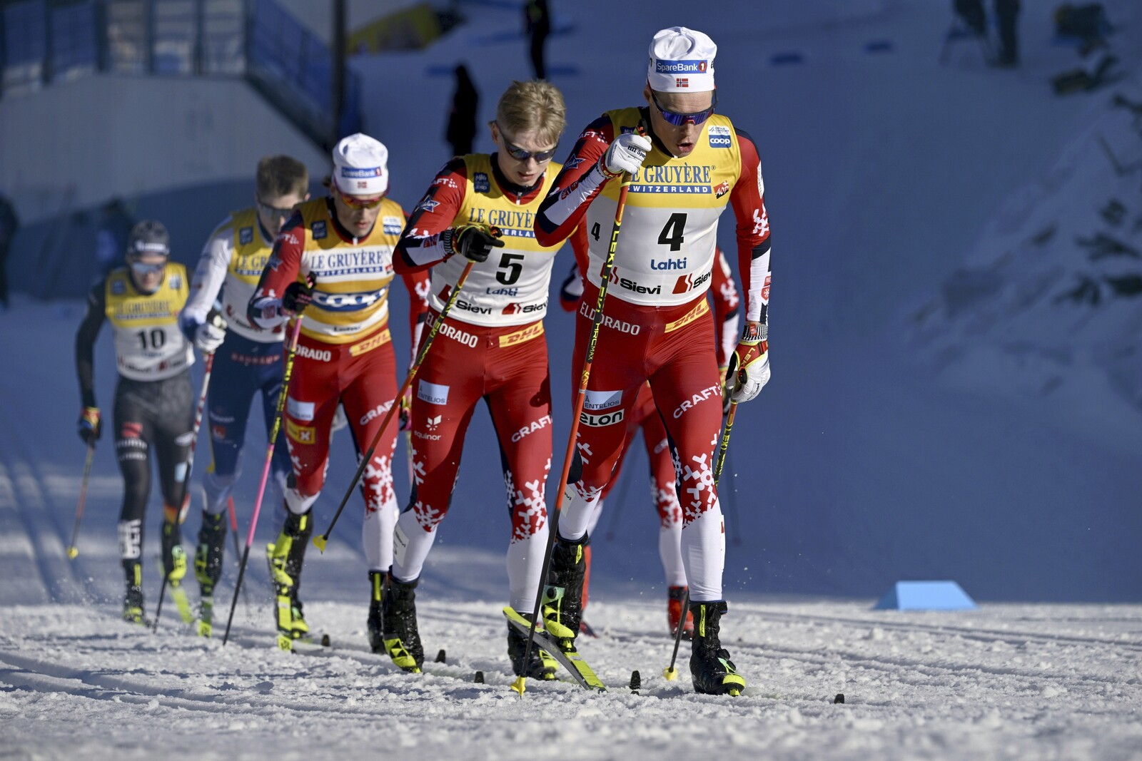 Poromaa Frustrated After Norwegians Dominate Lahtis Ski Race