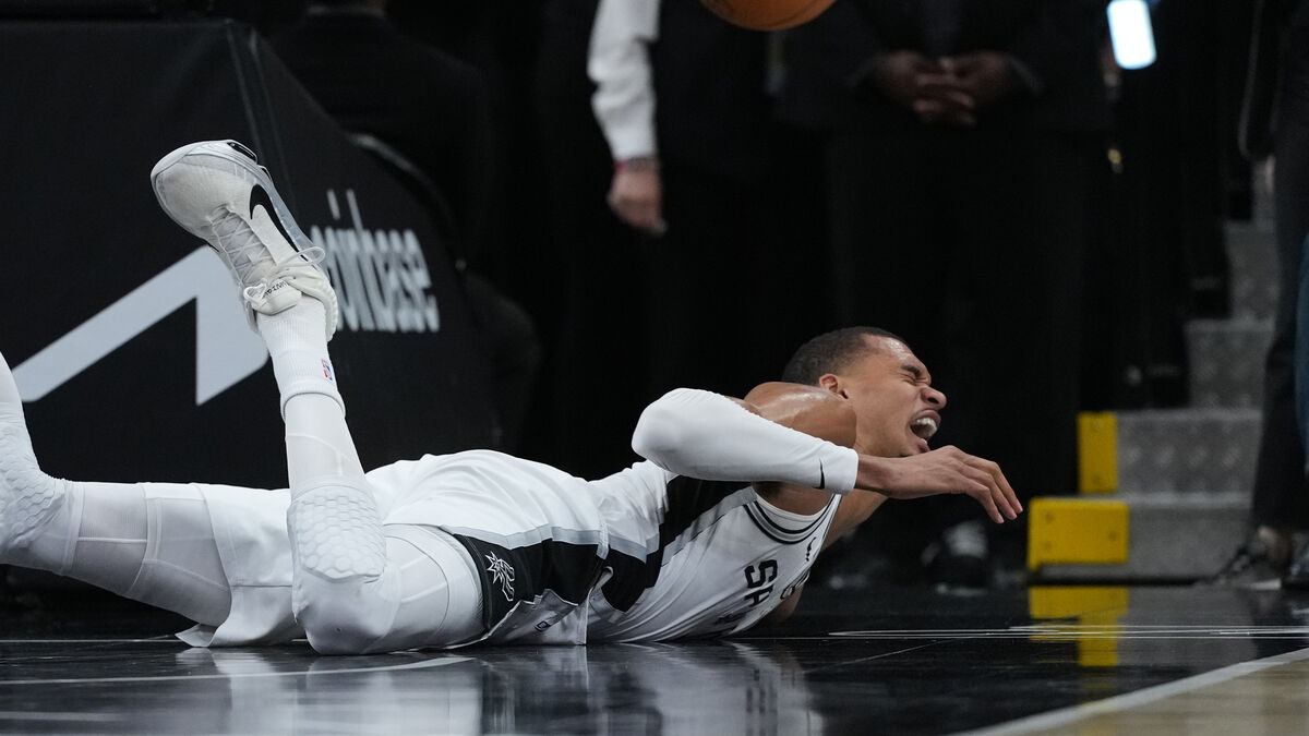 Heavy setback - Spurs star