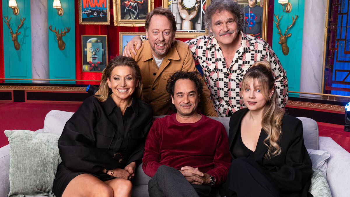 They compete in the "Best in Test" Christmas special