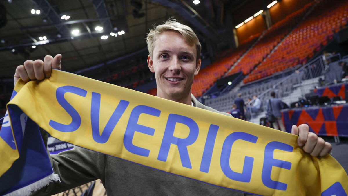 Jonatan Hellvig cheers on sister Hanna at European Championship in Gothenburg