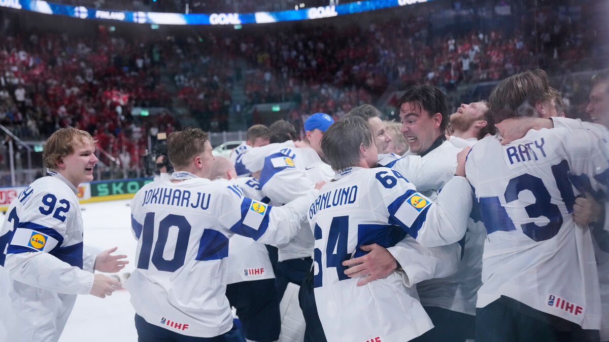 Helenius defeated Switzerland - gold