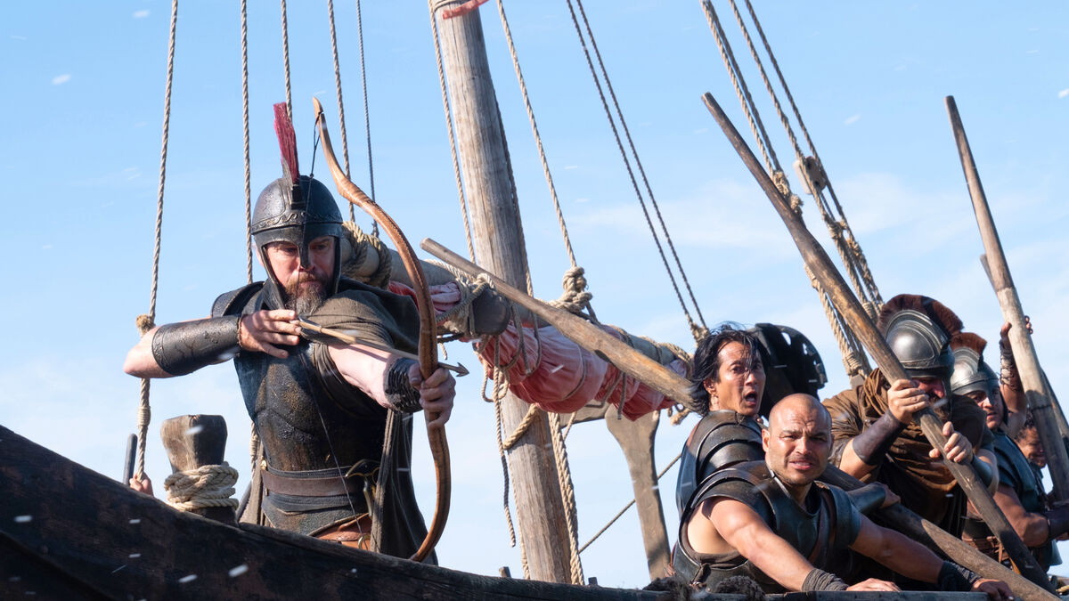 Matt Damon learned to row for Christopher Nolan’s The Odyssey on Norwegian ship set