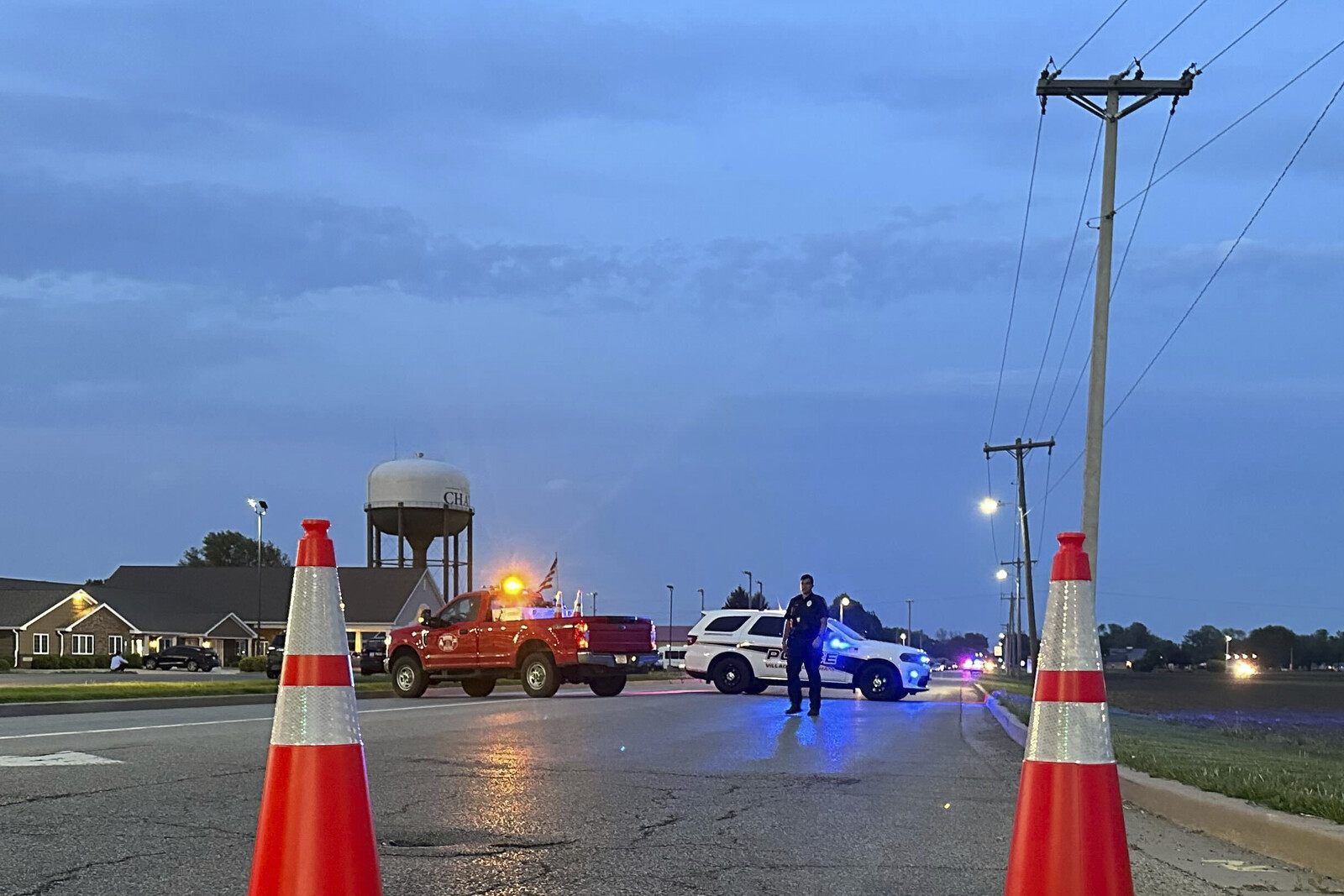 Car Crashes into Illinois Recreation